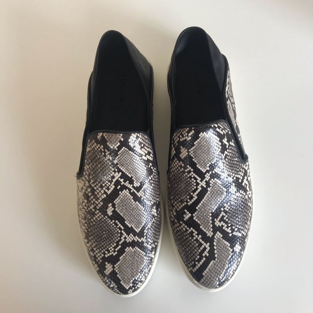 Vince Garvey Slip-On Python Embossed Sneakers - image 2